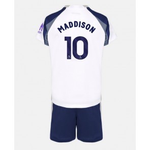 Tottenham Hotspur James Maddison #10 Hemmaställ Barn 2025-26 Kortärmad (+ Korta byxor)